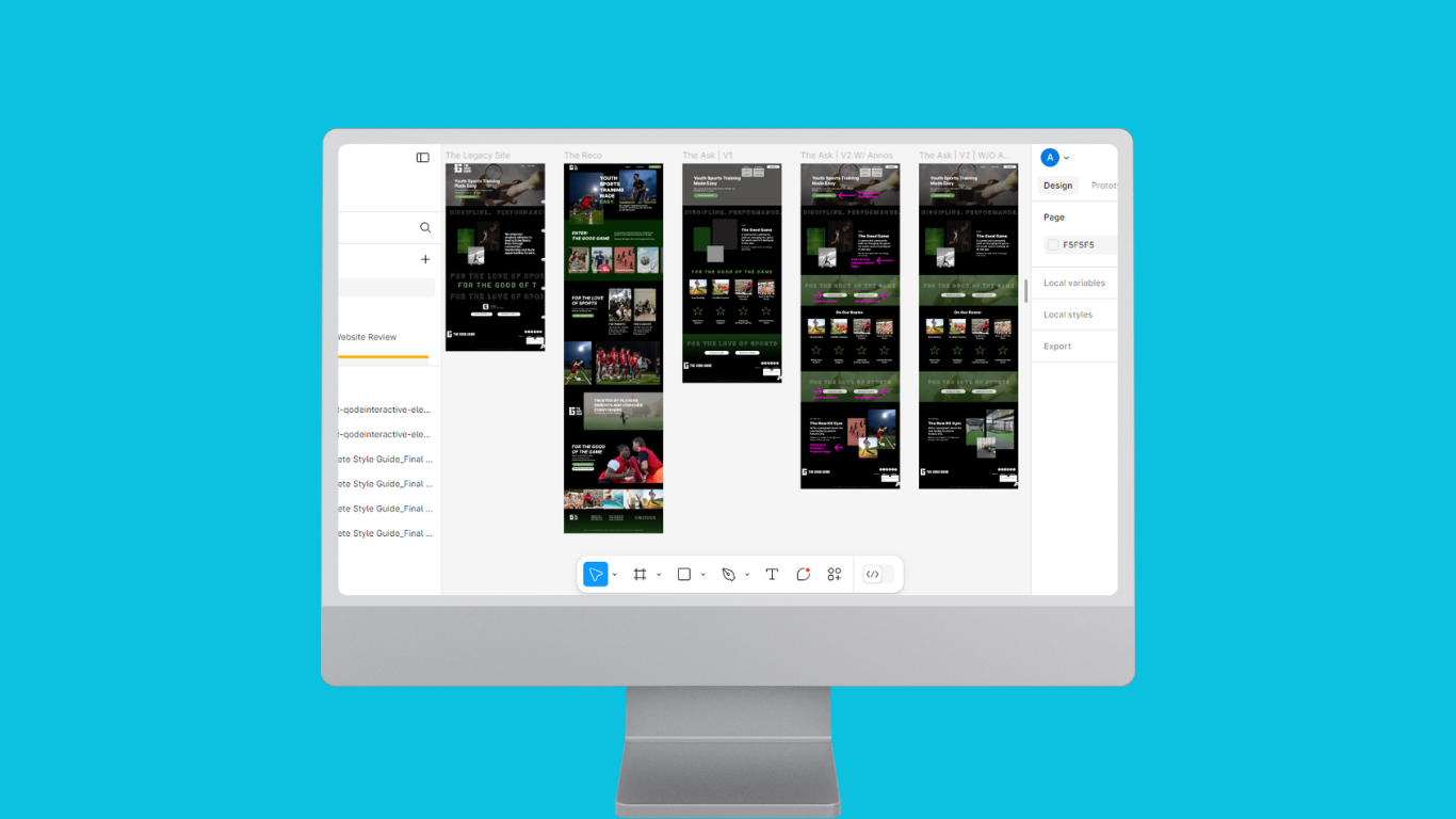 Web Design Work